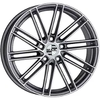 Mak Alufelge Leipzig 9.5X22 5X130 Et 55 Gun Met-Mirror Face
