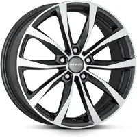 Mak Alufelge Wolf 6.5X16 5X108 Et 35 Black Mirror