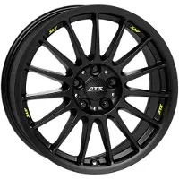 ATS 17 Zoll Alufelge Streetrallye 17"x7" 5x100 PCD ET38 63.30mm Felge Matt Schwarz
