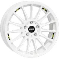 ATS 18 Zoll Alufelge Streetrallye 18"x7.5" 5x112 PCD ET48 57.10mm Felge weiß