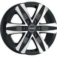 Mak Alufelge Stone 6 8X18 6X139,7 Et 30 Black Mirror