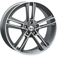 Autec TYP R – RIAS titansilber matt poliert 8.5Jx20 5x120 ET40