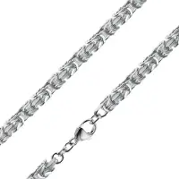 Trendor 86113 Halskette für Männer 925 Sterlingsilber Königskette 4,7 mm