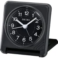 Seiko QHT015K Reisewecker Schwarz