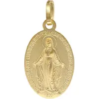 Trendor 15722 Milagrosa Anhänger Gold 585 (14 Kt) Madonna Medaille