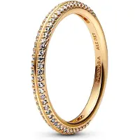 Pandora 169679C01 Damen-Ring Goldfarben Pavé