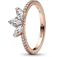 Pandora 182392C01 Ring für Damen Funkelndes Herbarium Roségoldfarben