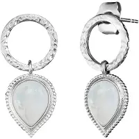 Engelsrufer ERE-PUREDROP-MO Damen-Ohrringe Pure Moondrop Silber