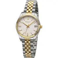 Regent Damenuhr Edelstahl-Armbanduhr Analog Metallarmband silber gold URBA876