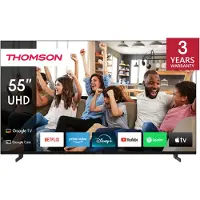 Thomson 55UG4S14, 139,7 cm (55"), 3840 x 2160 Pixel, LCD, Smart-TV, WLAN, Schwarz