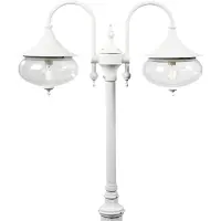 Konstsmide Laterne Lampe Libra 2 Licht weiß