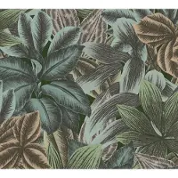 Living Walls Vliestapete "Metropolitan Stories. Travel Styles. Tapete Dschungel" gemustert matt neutral glatt Dschungel-Fapete Floral Tapeten Wohnzimmer Schlafzimmer Küche Design