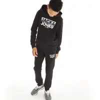 Jack & Jones Junge Trainingsanzug schwarz