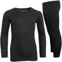 True North Kinder - Baselayer - Schwarz