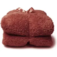 Unique living Tagesdecke Teddy Marsala-150 x 200 cm