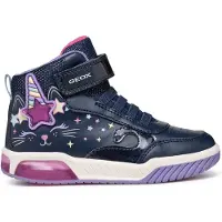 Geox Mädchen Gummistiefel J46ASB 0BCKC C4243 Farbe: Blau Größe: 35