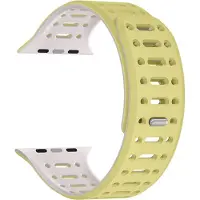Cover-Discount Apple Watch 42/41/40mm - Silikon Sportarmband zweifarbig