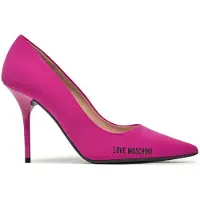 Moschino Rubber Logo Lycra Pumps Red Größe: 39 | Pumps Outlet | Damen | Rot