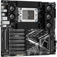 Asrock WRX90 WS EVO, AMD, Socket sTR5, AMD Ryzen Threadripper 1000 Series, DDR5-SDRAM, 2 TB, DIMM