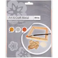 Creativ Company 20481, Holografische Folie, Gold, 25 Blätter, 160 mm, 160 mm