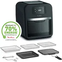 Moulinex AL501, Heißluftfritteuse, 1,7 kg, Einzelbild, Schwarz, Berührung, Eigenständig