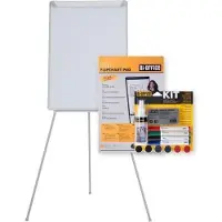 BI-Office Flipchart Präsentationsset Starter Kit 700 mm x 1000 mm