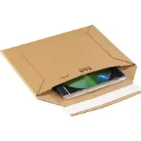 RAJA Rigipack Versandtaschen C5 Zugband Braun 220 x 160 mm 100 Stück