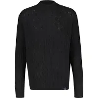 Lerros Cable-Strickpullover mit Turtleneck - Black - XXL