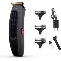 Rowenta Haarschneider Cut & Style 3 Kmme Titaniumklingen LED Batterieanzeige TN182LF0 Schwarz Rot