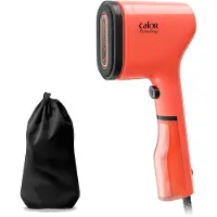 Calor DT2022C0, Tragbare Dampfbürste, 0,07 l, 0,25 min, Orange, 20 g/min, 1300 W