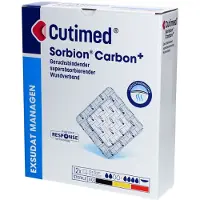 Bsn Medical Cutimed Sorbion Carbon Wundverb.15x15 cm 12 St