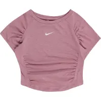 Nike Kinder Sweatshirt One Fitted Girls Dri-FIT Short-Sleeve Top