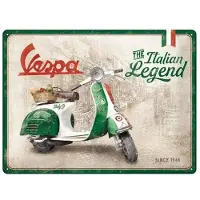 Vespa Retro Blechschild Italian BXH:40X30CM