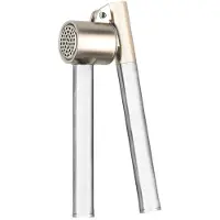 Excellent Housewares Knoblauchpresse in silbern | Gr.: onesize