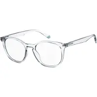 Polaroid Unisex PLD D381 900 Rahmen von BRILLEN Plastik Transparent Quadratisch