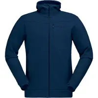 Norrøna Men's Falketind Warmwool Stretch Zip Hood Midlayer-Hoodie
