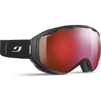 Julbo J8024 Unisex-Skibrille Vollrand Monoscheibe Kunststoff-Gestell, schwarz