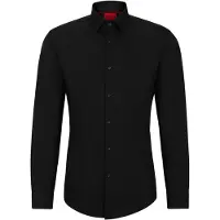 HUGO Slim-Fit Hemd aus bügelleichter Baumwoll-Popeline Grösse 44