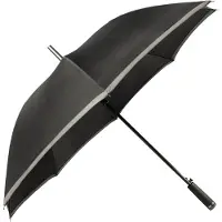 BOSS Regenschirm mit kontrastfarbenem Schirmrand
