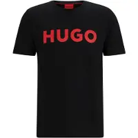 HUGO T-Shirt aus Baumwoll-Jersey mit Logo-Print Grösse M
