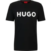 HUGO T-Shirt Dulivio 50467556 Schwarz Regular Fit