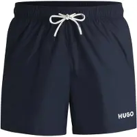HUGO Herren - Haiti Badeshorts - Dunkelblau