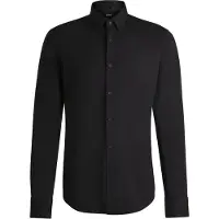 BOSS Slim-Fit Hemd aus Baumwoll-Mix mit Performance-Stretch Grösse 46