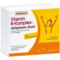 Ratiopharm Vitamin B-KOMPLEX-direkt Pulver 20 St