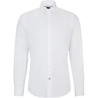 BOSS Regular-Fit Hemd aus bügelleichter Baumwoll-Popeline Grösse 37