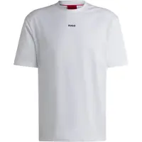 HUGO T-Shirt Rundhalsausschnitt, Relaxed Fit, Logo-Print