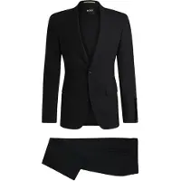 BOSS Slim-Fit Zweiteiler aus Stretch-Wolle Grösse 50