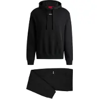 HUGO Jogginganzug Dapodayote 50492581 Schwarz Relaxed Fit