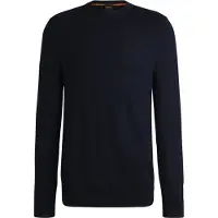 BOSS für Herren. 50501762 Marineblauer Rollkragenpullover (M), Lässig, Klassisch, Polyester