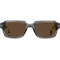 BOSS Sonnenbrille aus transparentem Acetat mit Details im Havanna-Stil Grösse ONESI
